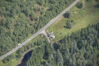 Oblique aerial view.