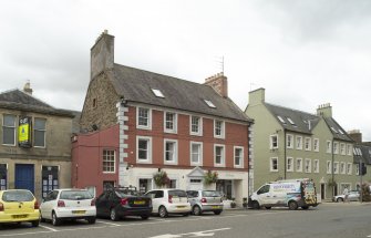 Haddington, 28 and 29 Market Street. View from north east.