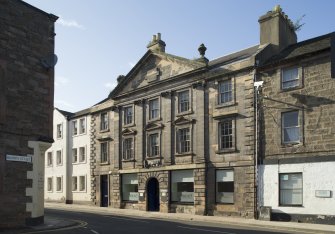 Haddington, 7,8 and 9 Market Street. View from south east.