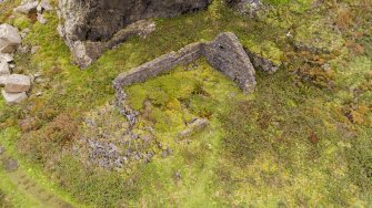 Oblique aerial view of engine house