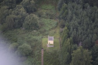 Oblique aerial view.
