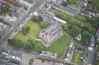 Oblique aerial view.