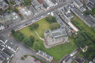 Oblique aerial view.