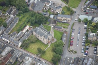 Oblique aerial view.