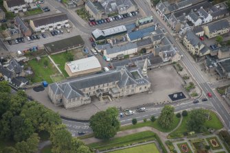 Oblique aerial view.