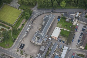 Oblique aerial view.