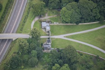 Oblique aerial view.