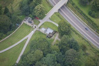 Oblique aerial view.