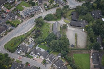 Oblique aerial view.