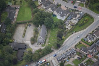 Oblique aerial view.