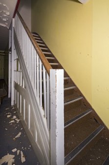 Ground floor. Stair. View from south.