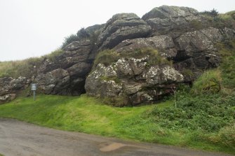 View of cave from north west.