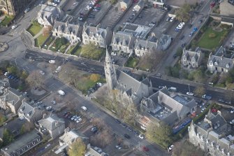 Oblique aerial view.