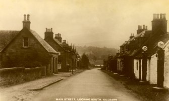 General view looking SE down Main Street, Killearn