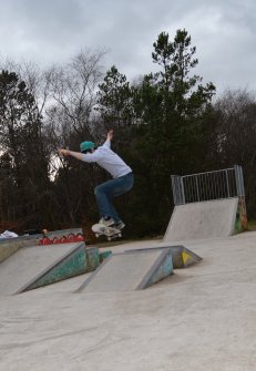 The Skatepark in use in March 2015