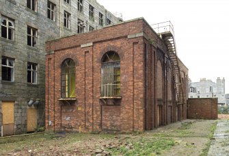 View of south gable of former Engine House adjacent to the North Mill (c.1860)