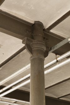 Sewing Mill (1904). Interior. Detail of typical 1st floor column head.