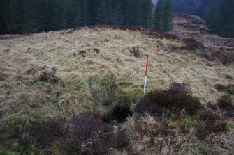 General view of the entrance to Cracknie souterrain, Tongue