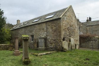 General view of manse stables from north west.