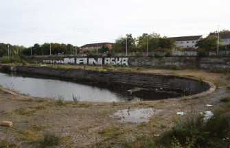 View of graving dock No.3 from NNW