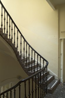 1-5 Dixon Street. 1st floor. Staircase from west.