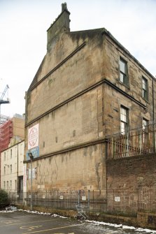 1-5 Dixon Street. North gable from north west.