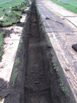 Working shot of trench looking East, direction E