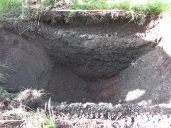 North facing section of Trial Pit 11, direction S