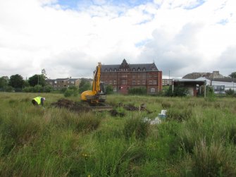 Location view of Trial Pit 13, direction NE