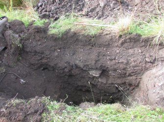 North facing section of Trial Pit 09, direction SE