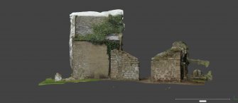 Linked image to Illus A1.3: E wall elevations, external and internal and aisle associated with Historic Building Record at Old Parish Church, Kinfauns