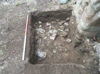 Trench 1. General shot of (002), direction W