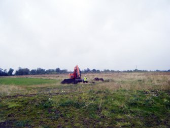 Illustration 2: General view of the evaluation area associated with phase 1 extension archaeological evaluation at Seton Sands holiday village