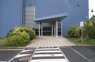 Contact Centre. View of entrance.