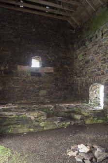 Interior of mine building. General view.