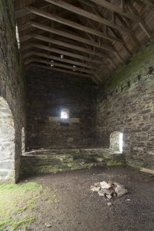 Interior of mine building. General view.