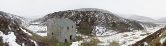 Panoramic view of Lecht Mine.