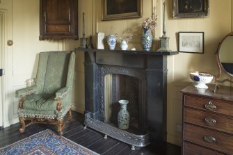 First floor. General view of bedroom from south west