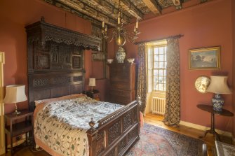 First floor. General view of bedroom from north east.