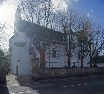 General view of house from south.