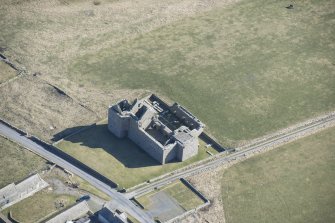 Oblique aerial view.