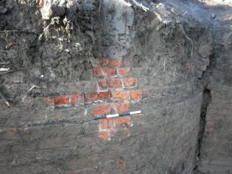 View of stepped roof of Ice house