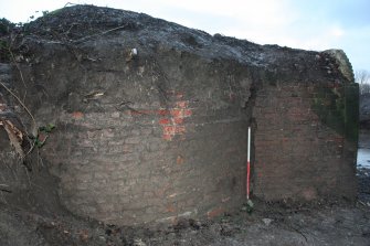 E side of the ice house