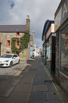 General view of Albert Street taken from the west.