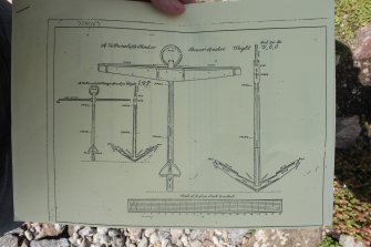 Drawing of the Balchrick anchor