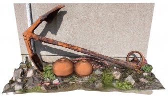 Photogrammetric model of the Balchrick anchor