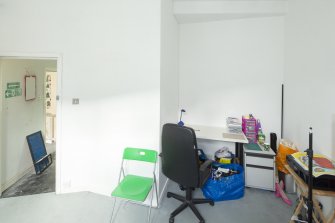 Interior.  Studio from SW.