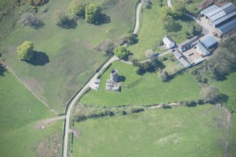 Oblique aerial view.