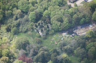 Oblique aerial view.