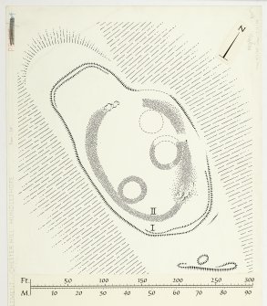 Publication Drawing: Fort and Settlement, Chester Hill, Hundleshope